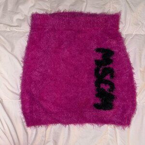 Kids logo-print slip-on skirt